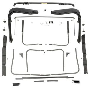 Rugged Ridge Factory Soft Top Hardware For 1997-06 Jeep Wrangler TJ & TJ Unlimited Models 13510.03