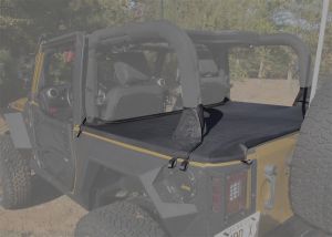 Rugged Ridge Tonneau Cover For 2007-18 Jeep Wrangler JK 2 Door Models 13550.03