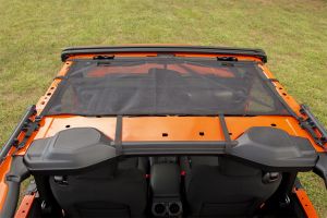 Rugged Ridge Front Eclipse Mesh Sun Shade for 18-23 Jeep Wrangler JL 2-Door 13579.74