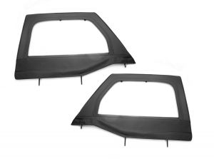 Rugged Ridge Front Soft Upper Doors For 2007-18 Jeep Wrangler JK 2 Door & Unlimited 4 Door Models 13711.15