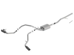 Borla ATAK Cat-Back Exhaust System for 14-18 Chevrolet Silverado 1500, 14-18 GMC Sierra 1500 140549BC