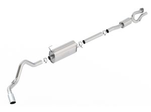 Borla Cat-Back Exhaust System - S-Type for 17-22 Ford F-250 Super Duty, 17-22 Ford F-350 Super Duty 140798