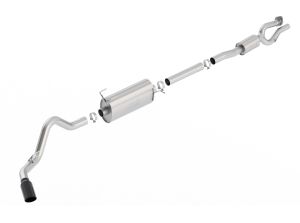 Borla Cat-Back Exhaust System - S-Type for 17-22 Ford F-250 Super Duty, 17-22 Ford F-350 Super Duty 140798BC