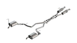 Borla S-Type Cat-Back Exhaust System for 21-25 Jeep Grand Cherokee L 140906
