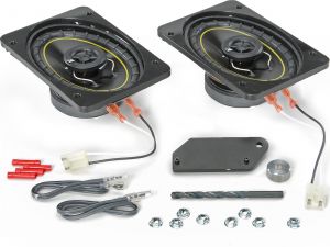 Kicker Front Dash Speaker Replacement Kit for 87-95 Jeep Wrangler YJ YJ-SPKUP