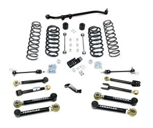 TeraFlex 4" Premium Suspension System Without Shocks For 1997-06 Jeep Wrangler TJ & Unlimited 1456450