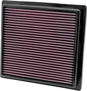 K&N Panel Air Filter for 11-21 Jeep Grand Cherokee WK2 with 3.6/5.7/6.4L 33-2457