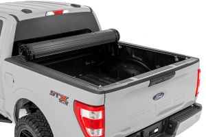 Rough Country Hard Roll Up Bed Cover 5'7" Bed for 15-24 Ford F150 / F150 Lightning 50221550