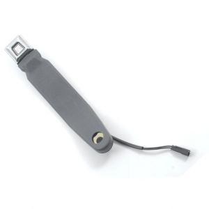 Seatbelt Solutions OE Wired Seat Buckle with Sleeve in Charcoal for 84-96 Jeep Cherokee XJ 8496WB