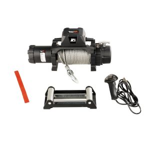 Rugged Ridge Trekker Winch 10,000 Lbs Waterproof /Wireless With Wire Cable 15100.07