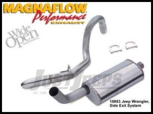 Magnaflow Performance Stainless Steel Cat Back Exhaust System For 1991-95 Jeep Wrangler YJ With 2.5L or 4.0L 15853
