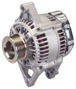 Quadratec OEM Style 117 Amp Alternator for 99-00 Jeep Wrangler TJ & Cherokee XJ 55100-0009