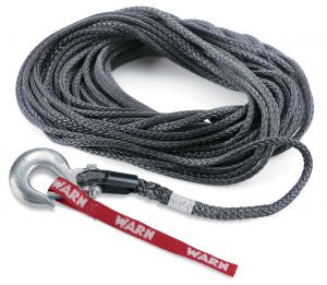 WARN Synthetic Winch Rope Spydura 100', 3/8" (30m, 9.5mm) 87915