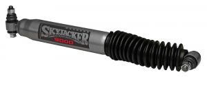 Skyjacker M95 Silver Steering Stabilizer for 84-06 Jeep Cherokee XJ, Grand Cherokee ZJ, Comanche MJ, Wrangler YJ, TJ & Unlimited 9009