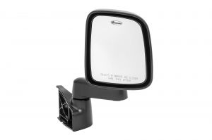 AccuPart 03-06 Factory Styling Replacement Passenger Side Mirror in Black for 87-18 Jeep Wrangler YJ, TJ, JK, TJ Unlimited & Unlimited JK 13111-0322