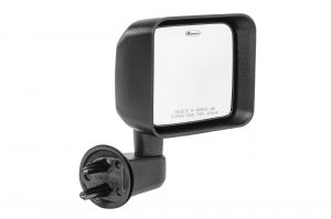 Quadratec PIC Replacement Passenger Side Mirror in Black for 07-18 Jeep Wrangler JK, JKU 13111-0332