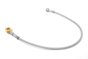 Rugged Ridge Rear 4" Braided Stainless Steel Brake Hose For 1976-86 Jeep CJ-5 CJ-7 & CJ-8 Scrambler 16735.04