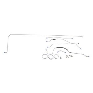 Omix-ADA Brake Line Kit Steel Preformed 1955-65 CJ5 With 9" Brakes 16737.05