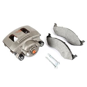 Omix-ADA Passenger Side Front Brake Caliper For 1987-06 Jeep Wrangler YJ, TJ Models, 1990-01 Jeep Cherokee XJ, 1990-92 Comanche, 1990 Grand Wagoneer & 1993-98 Grand Cherokee ZJ 16745.16