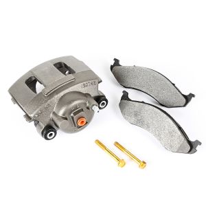 Omix-ADA Front Driver Side Brake Caliper For 1987-06 Jeep Wrangler YJ, TJ Models, 1990-01 Jeep Cherokee XJ, 1990-92 Comanche, 1990 Grand Wagoneer & 1993-98 Grand Cherokee ZJ 16745.17