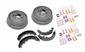 Omix-ADA Brake Kit For Rear AMC Model 20 With 10 X 2.5" Drums For 1978-86 Jeep CJ Series (Includes Drum, Shoes and Drum Hardware Kit) 16766.04