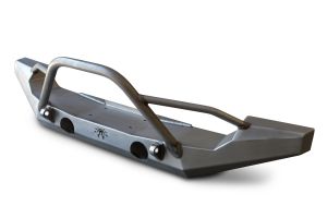 Poison Spyder Brawler FULL Width Front Bumper With Brawler Bar For 2007-18 Jeep Wrangler JK 2 Door & Unlimited 4 Door Models (Bare Steel) 17-64-020-DBT