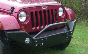 Rock Hard 4X4 Full Width Front Bumper for 07-18 Jeep Wrangler JK, JKU RH5006-