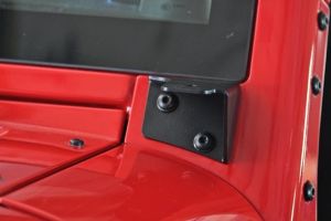 Rock Hard 4X4 Windshield Light Mounts for 07-18 Jeep Wrangler JK, JKU RH6050