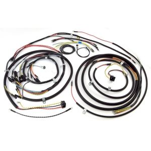 Omix-ADA Wiring Harness For 1948-53 Jeep CJ3A Exact Fit Cloth (Includes Turn Signal Wires, Non Military) 17201.06