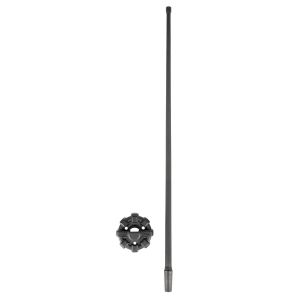 Rugged Ridge 13" Reflex Antenna with Base For 2007-18+ Jeep Gladiator JT & Wrangler JK/JL 2 Door & Unlimited 4 Door Models 17212.43