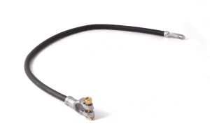 Omix-ADA Battery to Solenoid Cable 1 Gauge 27 Inch BLACK For 1941-71 Jeep Willys CJ2A CJ3A CJ3B CJ5 CJ6 Station Wagon And Jeepster 17230.10