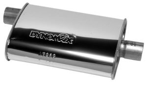 DynoMax Muffler Ultra Flo Stainless Steel For 1991-99 Jeep Wrangler YJ & TJ 17282