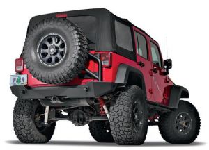 WARN Elite Series Rear Bumper For For 2007-18 Jeep Wrangler & Wrangler Will Accept WARN Tire Carrier (Not included) 89525