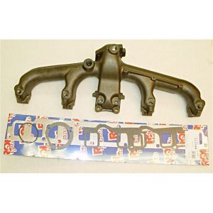 Omix-ADA Exhaust Manifold Kit For 1981-90 Jeep CJ Series, Wrangler YJ & Full Size With 4.2L With Gasket 17622.06