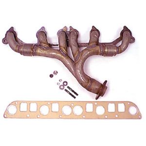 Omix-ADA Exhaust Manifold Kit For 1991-99 Jeep Wrangler YJ, TJ & Cherokee XJ & 1993-98 Grand Cherokee With 4.0L With Gasket 17622.08