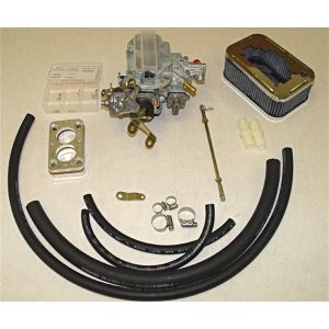 Omix-ADA Weber Carburetor Assembly W/Manual Choke For 1972-90 Jeep CJ Series & Wrangler YJ With 4.2L 2 Barrel 400 CFM (K551-38) 17702.07