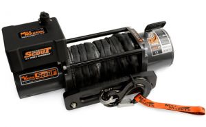 Mile Marker 77-53141W SEC8 ES Scout Winch with Synthetic Rope