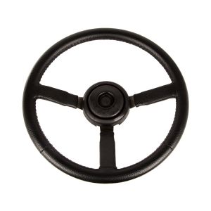 Omix-ADA Leather Wrapped Steering Wheel For 1987-95 Jeep Wrangler YJ & 1987-94 Jeep Cherokee XJ 18031.11