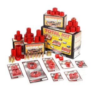 Rugged Ridge Polyurethane Master Bushing Kit Red For 1997-06 Jeep Wrangler TJ & Unlimited Models 18350.06