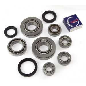 OMIX-ADA Transmission Bearing Kit for 87-89 Wrangler YJ / Cherokee XJ and Comanche MJ models equipped with Peugeot BA10/5 5-speed manual transmissions 18801.11