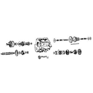 Omix-ADA T90 Overhaul Kit For 1946-71 Jeep M & CJ Series 18802.01