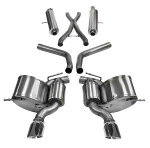 Corsa Performance Sport Cat Back System for 12-21 Jeep Grand Cherokee WK2 SRT8 with 6.4L 14466-