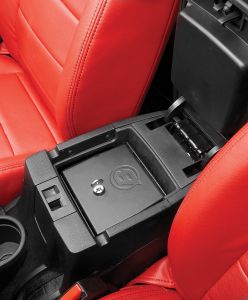 BESTOP Center Console Storage Lock Box For 2011-18 Jeep Wrangler JK 2 Door & Unlimited 4 Door Models 4264301