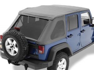 BESTOP Replace-A-Top for Trektop NX In Black Diamond For 2007-18 Jeep Wrangler JK Unlimited 4 Door Models 5282335