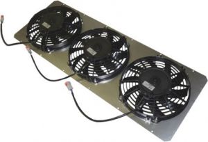 Novak Conversions Cooling Fan with Integrated Shroud for 84-01 Jeep Cherokee XJ with Novak Radiator FX3400-X