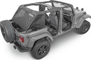 SpiderWebShade CargoShade for 07-18 Jeep Wrangler Unlimited JK 4 Door CARGO-