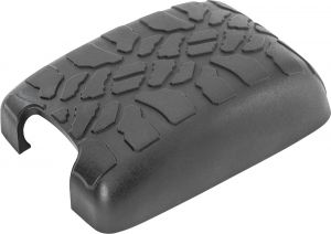 Boomerang Enterprises Tire Tread ArmPad Rest for 11-18 Jeep Wrangler JK, JKU AP-JK2-BLK