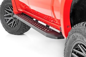 Rough Country RPT2 Running Boards Crew Cab Black Chevy/GMC 1500/2500HD/3500HD (19-25 & Classic)19-25 & Classic 44002