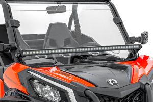 Rough Country LED Light Kit Front Mount 40" Black-Series Single Row For Can-Am Maverick Sport 1000R 71211