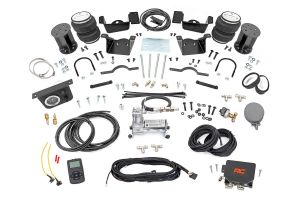 Rough Country Air Spring Kit w/compressor Wireless Controller 7 Inch Lift Kit Chevy/GMC 2500HD/3500HD (20-25
